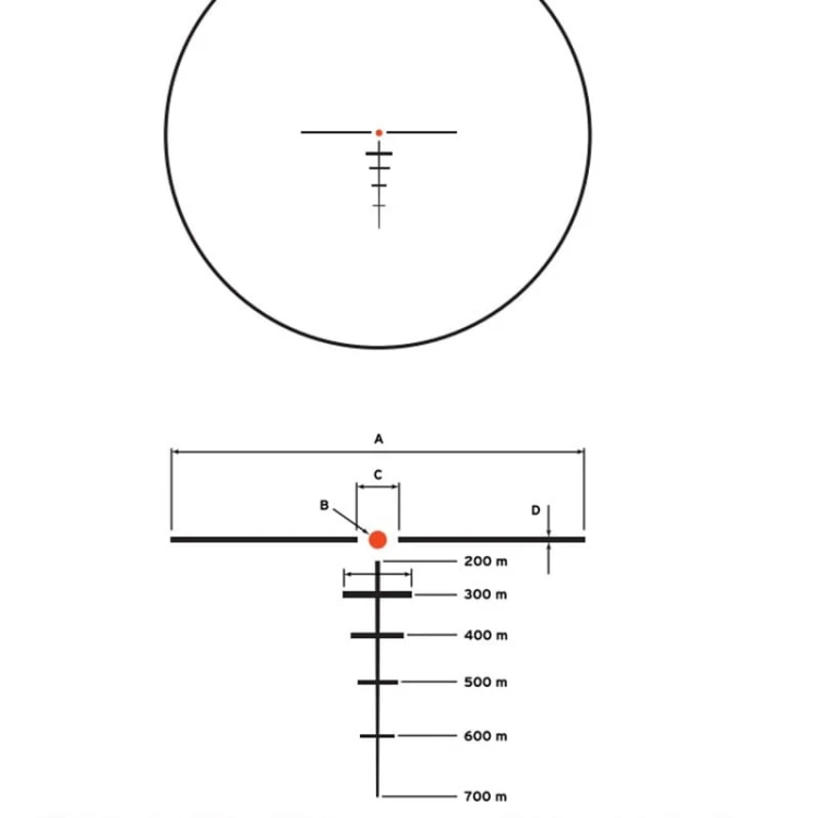 Kolimator Steinter T332 / 5,56mm - 223Rem