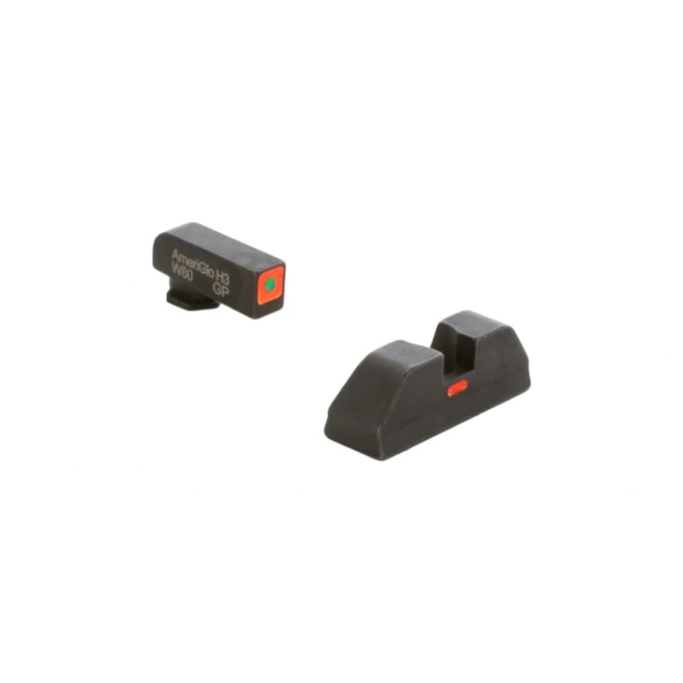 Przyrządy celownicze trytowe Ameriglo Green/Orange Glock