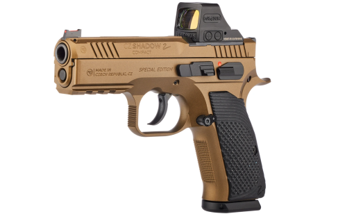 Pistolet CZ Shadow 2 OR Compact Bronze 9mm Luger