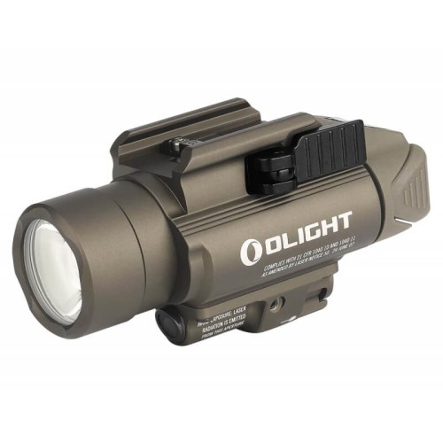 Latarka Olight Baldr PRO Desert TAN 1350lm zielony