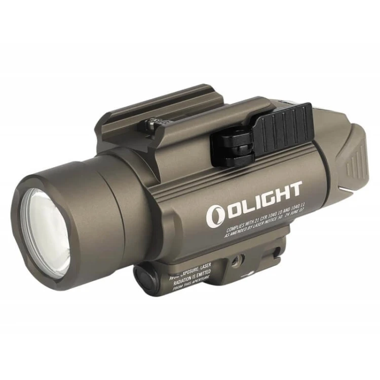 Latarka Olight Baldr PRO Desert TAN 1350lm zielony
