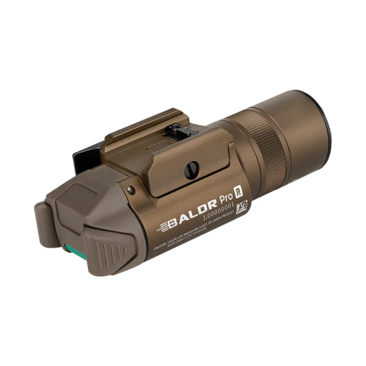 Latarka Olight Pro Desert Tan 1350lm zielony laser