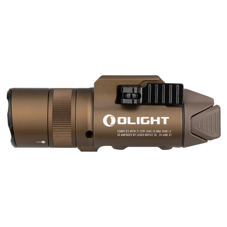 Latarka Olight Pro Desert Tan 1350lm zielony laser