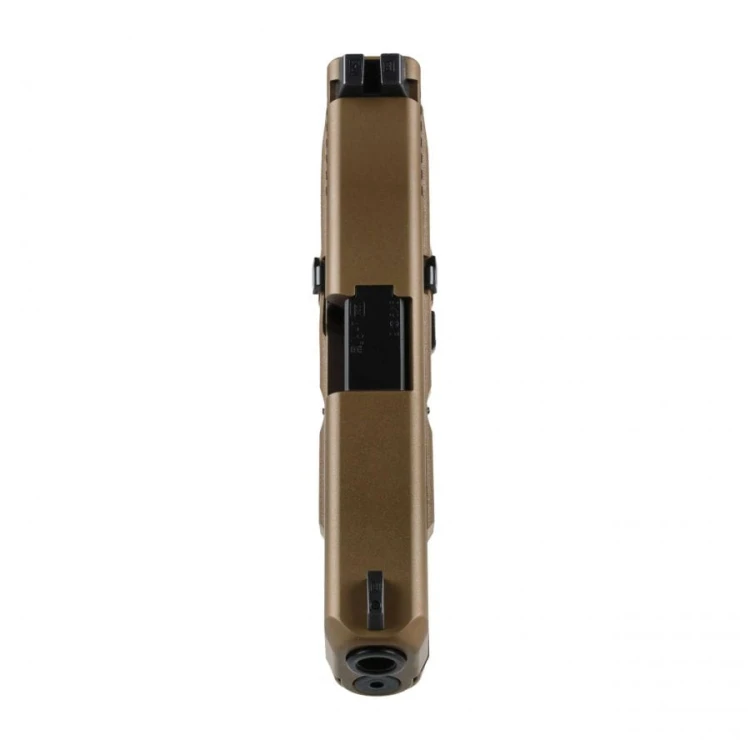 Glock 19X Coyote – widok z góry