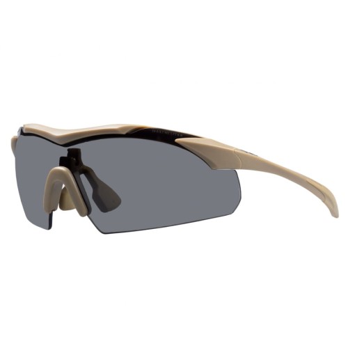 Okulary taktyczne Wiley X Vapor 2.5 3512 grey / clear / light rust - ZESTAW