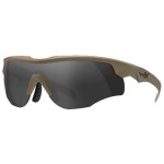 Okulary taktyczne Wiley X Rogue Comm grey / clear / light rust - ZESTAW