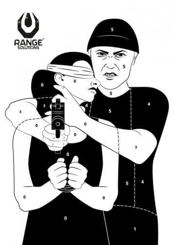 Tarcze strzeleckie Hostage Zakładnik 50szt.jpg