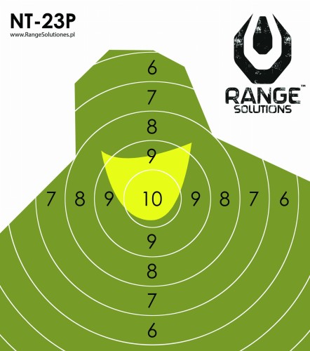 Tarcze strzeleckie Range Solutions "Popiersie Zołnierza" 50szt.