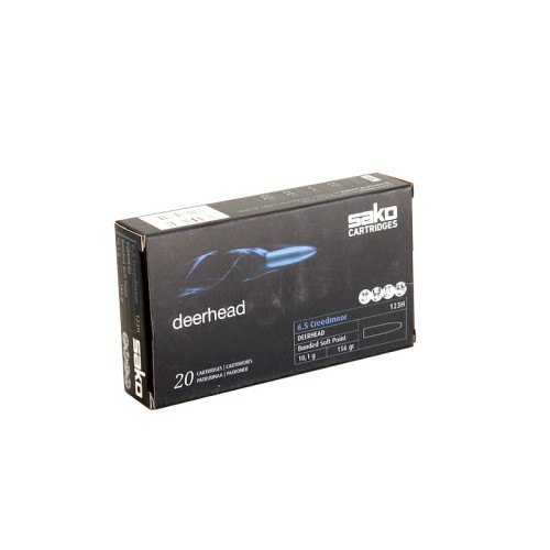Amunicja Sako 10,1g Deerhead 6,5 Creedmoor