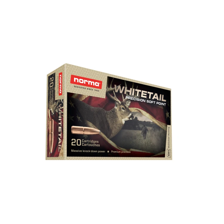 Amunicja Norma 9,1g 140gr Whitetail SP 6,5 Creedmoor