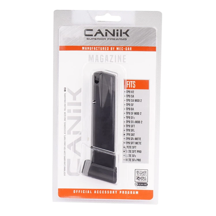 Magazynek Canik TP9 SFx 20nb (18+2) ze stopką