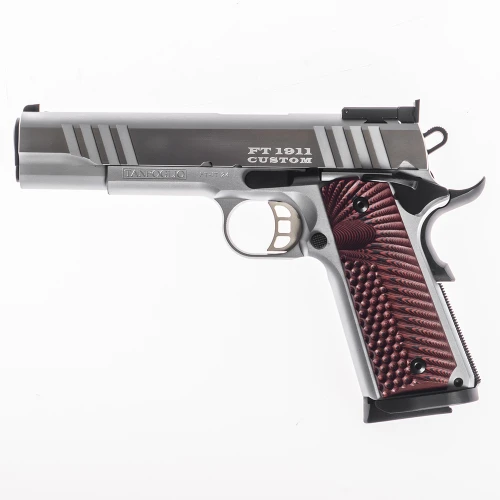 Pistolet Tanfoglio FT1911 CUSTOM Chrome 45ACP