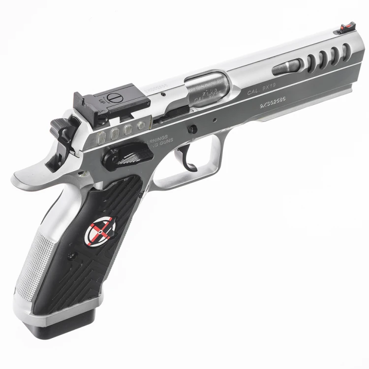 Pistolet Tanfoglio STOCK MASTER XTREME OR Chrome 9mm Luger