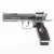 Pistolet Tanfoglio STOCK MASTER XTREME OR Chrome 9mm Luger