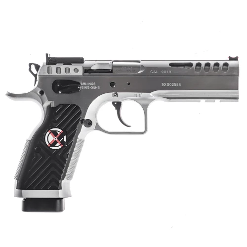 Pistolet Tanfoglio STOCK MASTER XTREME OR Chrome 9mm Luger