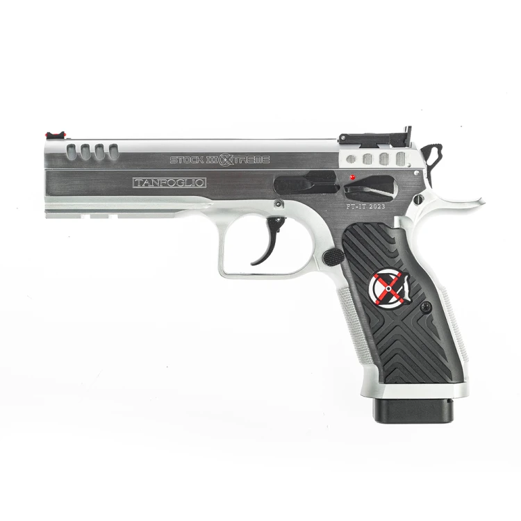 Pistolet Tanfoglio STOCK III XTREME Chrome 9mm