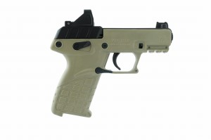 Pistolet Kel Tec P17 Optic TAN 22lr z kolimatorem viridian