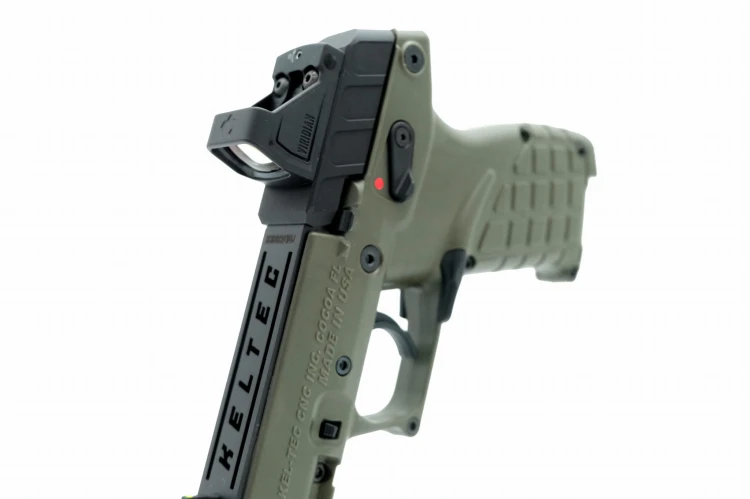 Pistolet Kel Tec P17 Optic Green 22lr z kolimatorem viridian