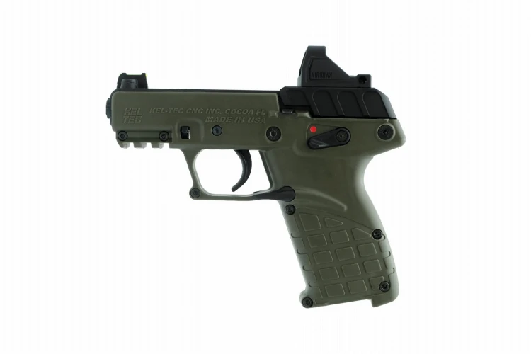 Pistolet Kel Tec P17 Optic Green 22lr z kolimatorem viridian