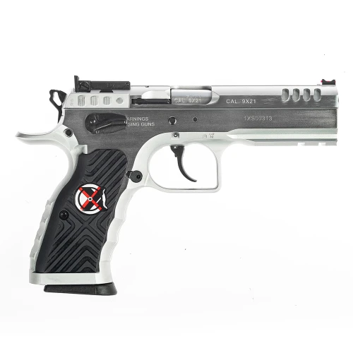 Pistolet Tanfoglio STOCK I XTREME OR Chrome 9mm Luger