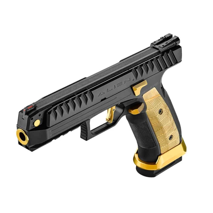 Pistolet Laugo Arms ALIEN Full Kit Gold Limited Edition 500 9mm Luger