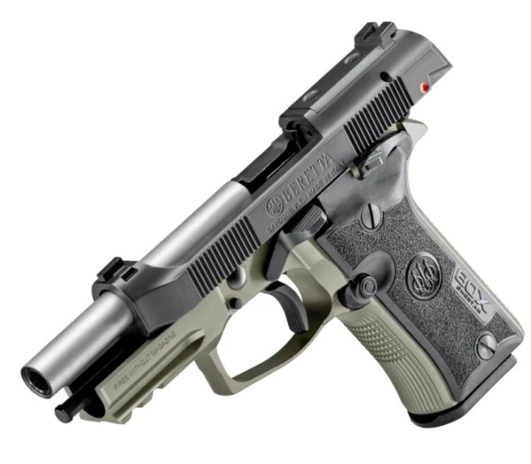 Beretta 80X Cheetah Green – widok z góry