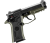 Beretta 80X Cheetah Green .380 ACP – detal zamka