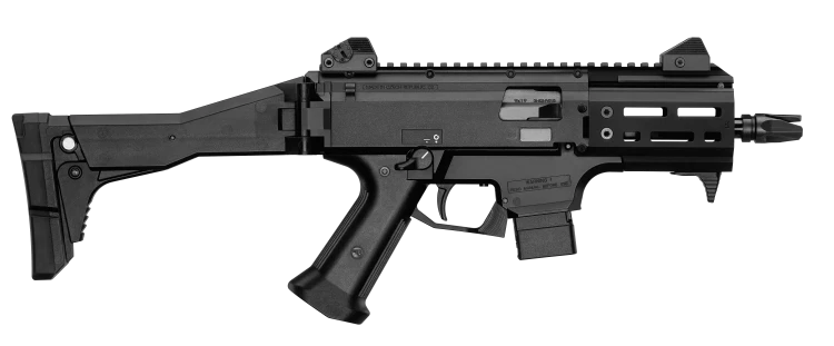 Pistolet 9mm Luger CZ Scorpion EVO3 S2 Black 8" – widok ogólny
