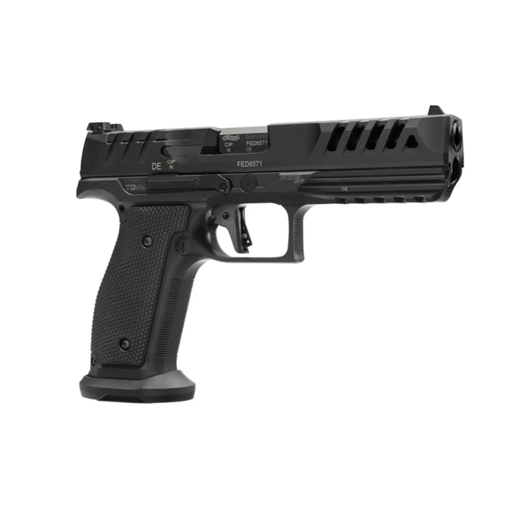 Pistolet Walther PDP 5" OR Steel Match 9mm Luger – widok ogólny