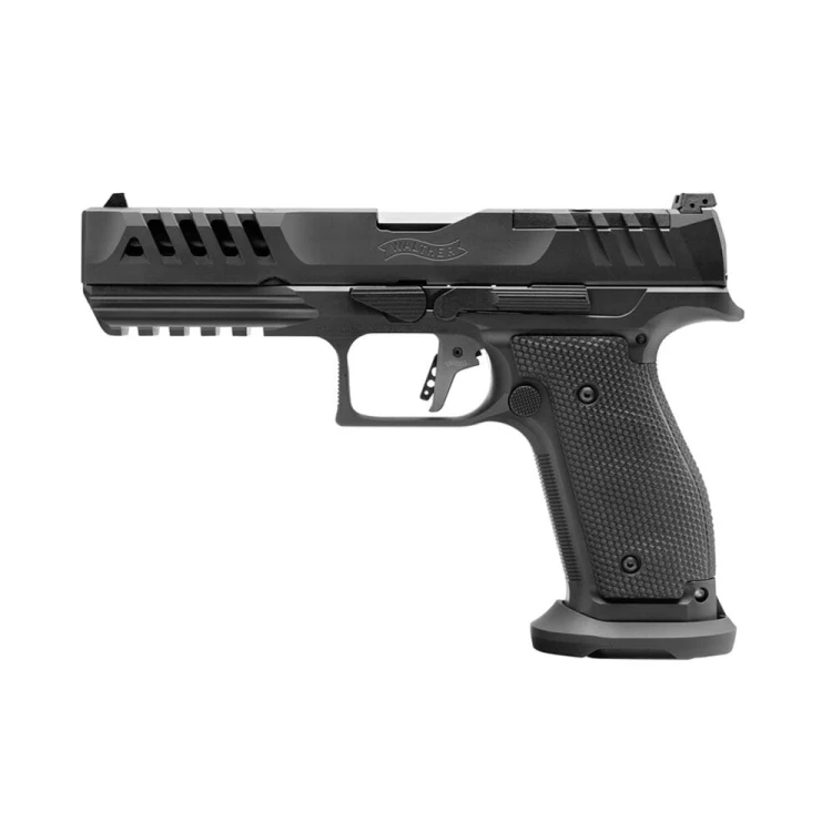 Walther PDP Steel Match – widok z lewej strony