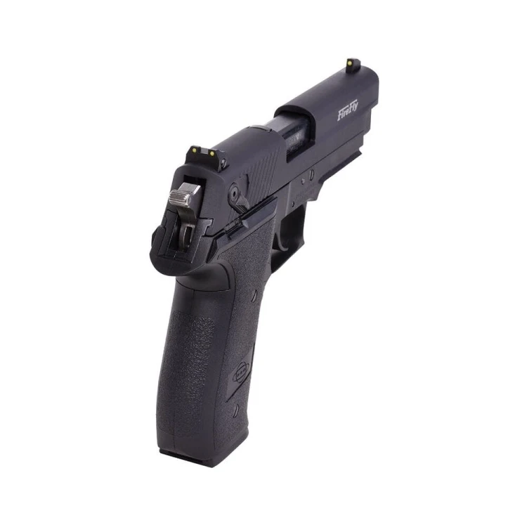 Pistolet GSG Fire Fly Black .22LR – widok z boku