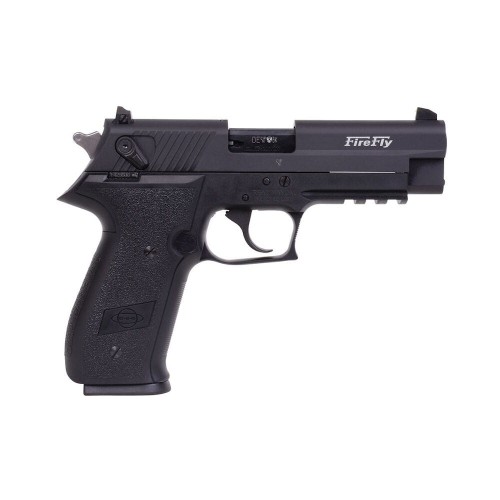 Pistolet GSG FireFly Black .22 LR – widok boczny całego pistoletu