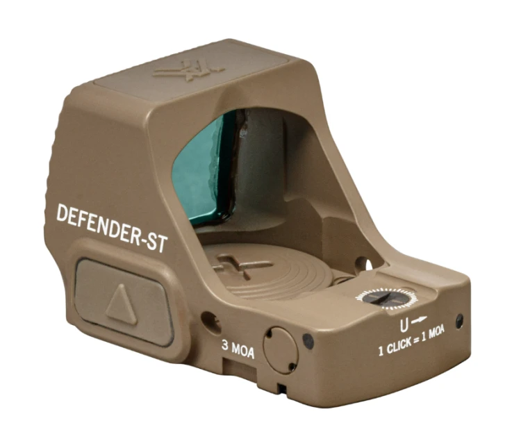 Kolimator Vortex Defender-ST 3 MOA TAN / FDE