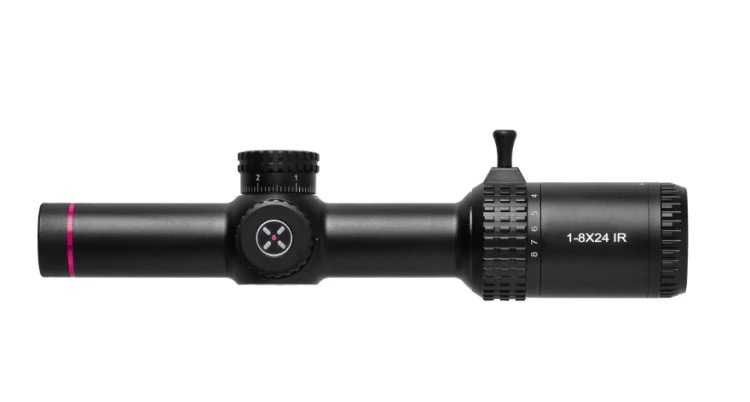 Luneta Noxar Magnar 1-8x24 WA – widok z boku