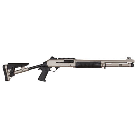 Strzelba Aksa S4 Tactical Extreme szara/złota 12/76