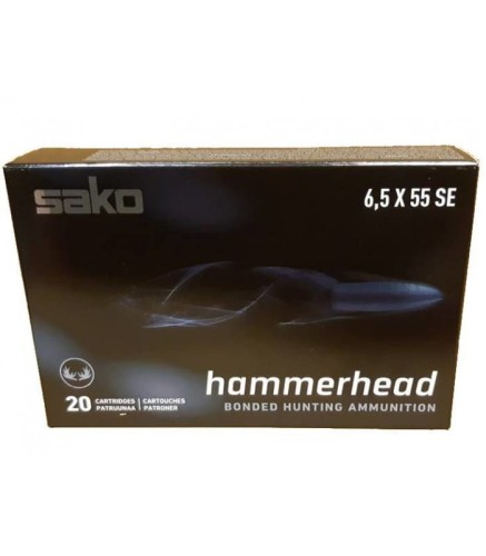 Amunicja 6,5 x 55 Sako Hammerhead 10,1 g SP