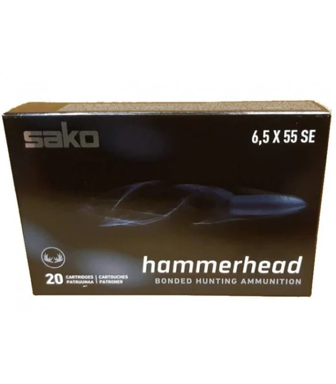 Amunicja 6,5 x 55 Sako Hammerhead 10,1 g SP