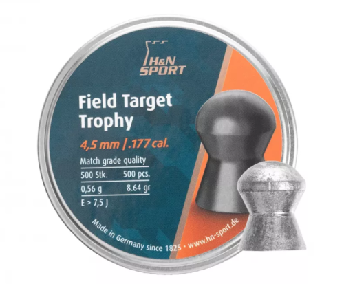 Śrut H&amp;N Field Target Trophy 4,5 – widok z boku