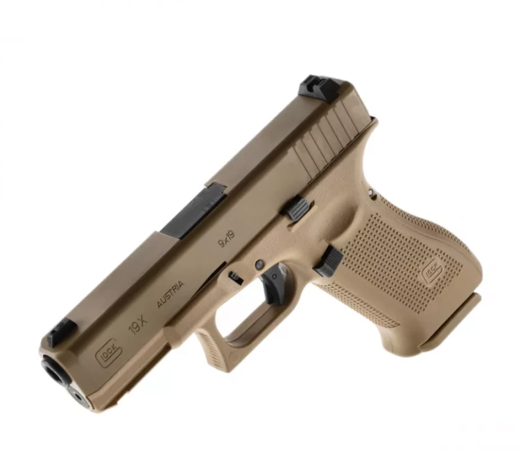 Replika pistoletu ASG Glock 19X 6 mm Coyote gas