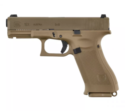 Replika pistoletu ASG Glock 19X 6 mm Coyote gas