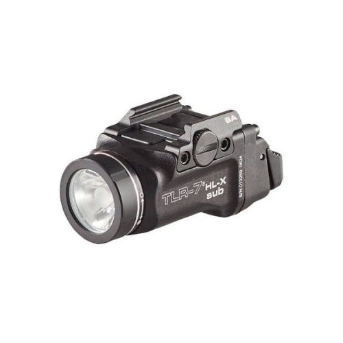 Latarka taktyczna Streamlight TLR-7 sub zamontowana na kompaktowym pistolecie SIG Sauer P365 (lub P365XL).