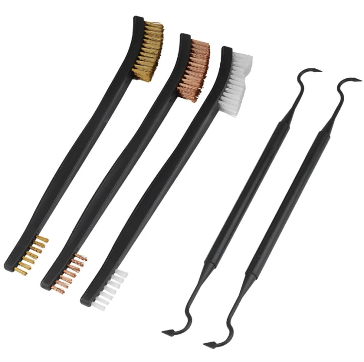 Zestaw szczotek i skrobaków czarny GunPany