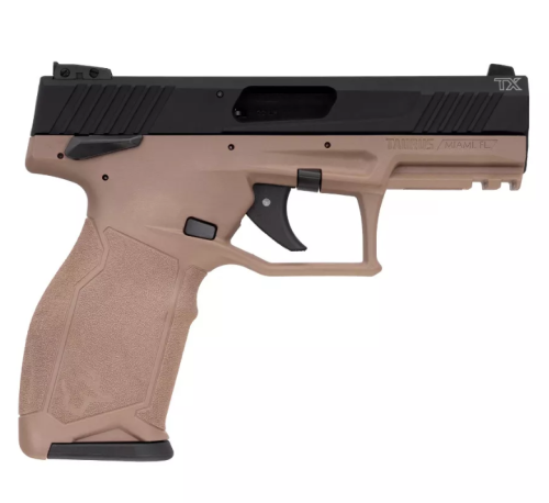 Pistolet Taurus TX22 Compact FDE Black