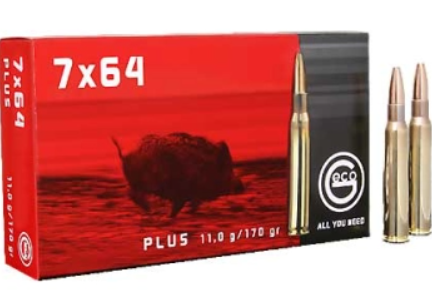 Amunicja 7x64 Geco 11,0 g Plus