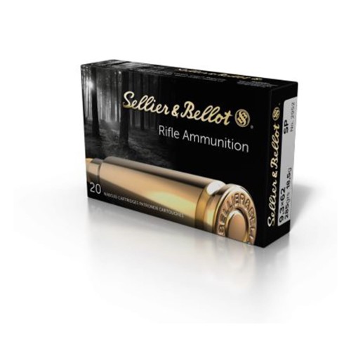 Amunicja 9,3x62 S&amp;B 18,5g SP