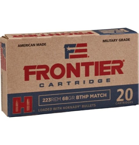 Amunicja 223REM Hornady 4,41 g 68GR BTHP Frontier