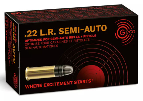 Amunicja 22LR Geco 2,6 g 40 GR Semi - Auto