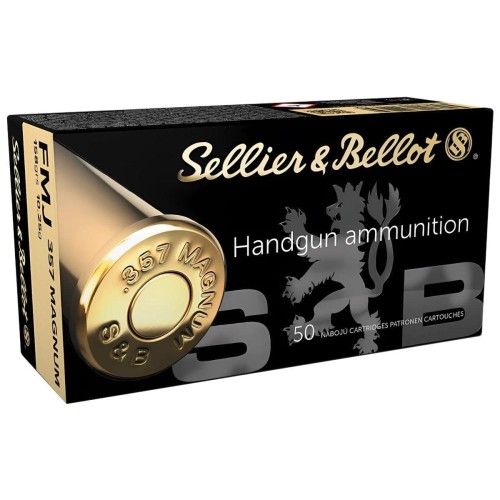 Amunicja 357 Magnum S&amp;B 10,25 g FMJ