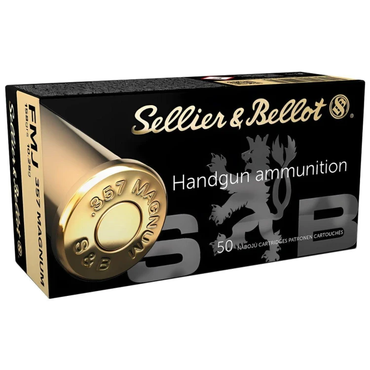 Amunicja 357 Magnum S&amp;B 10,25 g FMJ
