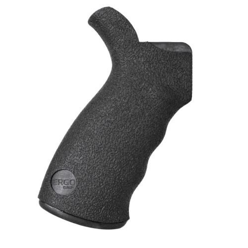 Chwyt AR15 Tactical ERGO SureGrip Czarny – widok z boku.